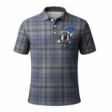 Tweedie Clan Crest In Me Tartan Polo Shirt Scotland Flag Style