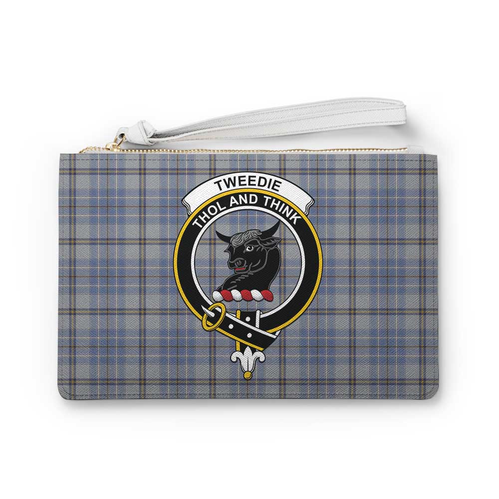 Tartan Vibes Clothing Tweedie Family Crest Tartan Clutch Bag