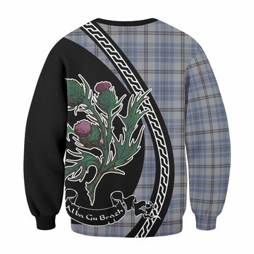 Tweedie Family Crest Tartan Sweatshirt Alba Thistle Inspired