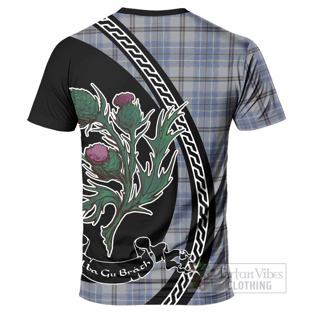 Tweedie Family Crest Tartan T-Shirt Alba Thistle Inspired - Tartan Vibes Clothing