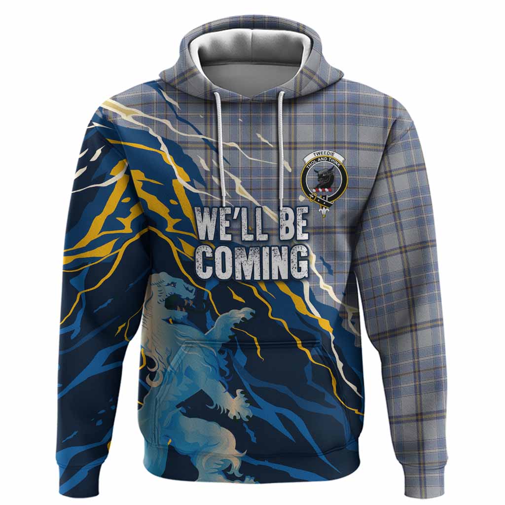 Tweedie Scotland Tartan Hoodie WC2026 Football - We'll Be Coming