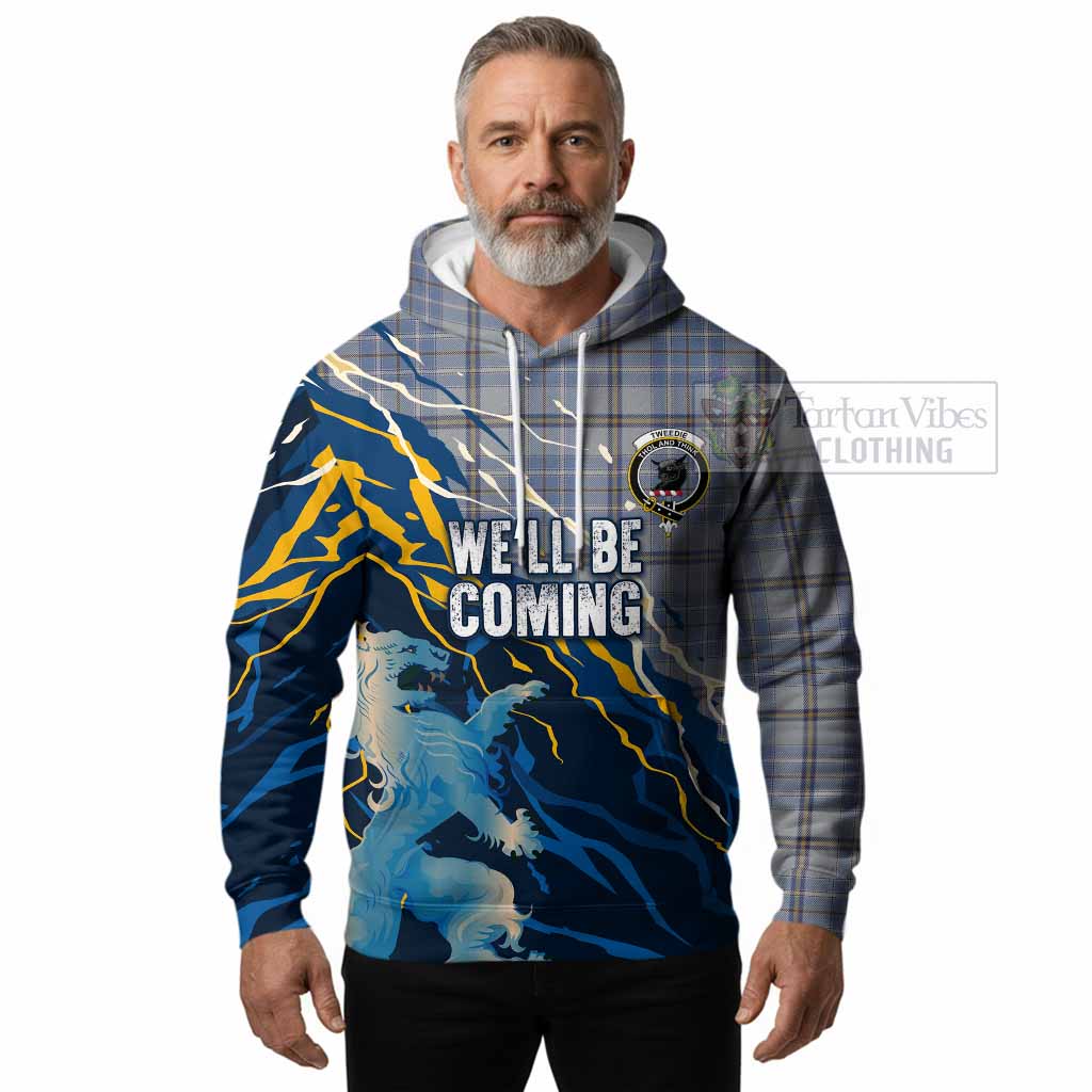 Tweedie Scotland Tartan Hoodie WC2026 Football - We'll Be Coming