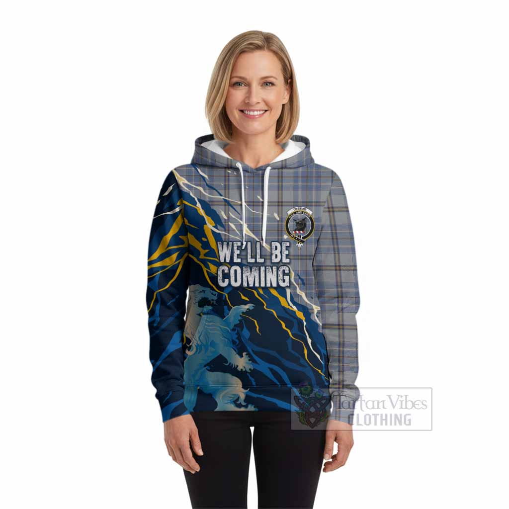 Tweedie Scotland Tartan Hoodie WC2026 Football - We'll Be Coming