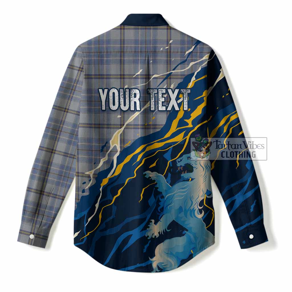 Tweedie Scotland Tartan Women Casual Shirt WC2026 Football - We'll Be Coming