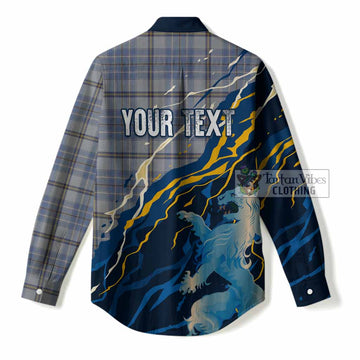 Tweedie Scotland Tartan Women Casual Shirt WC2026 Football - We'll Be Coming