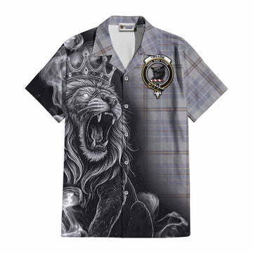 Tweedie Tartan Cotton Hawaiian Shirt Roaring Lion Heritage
