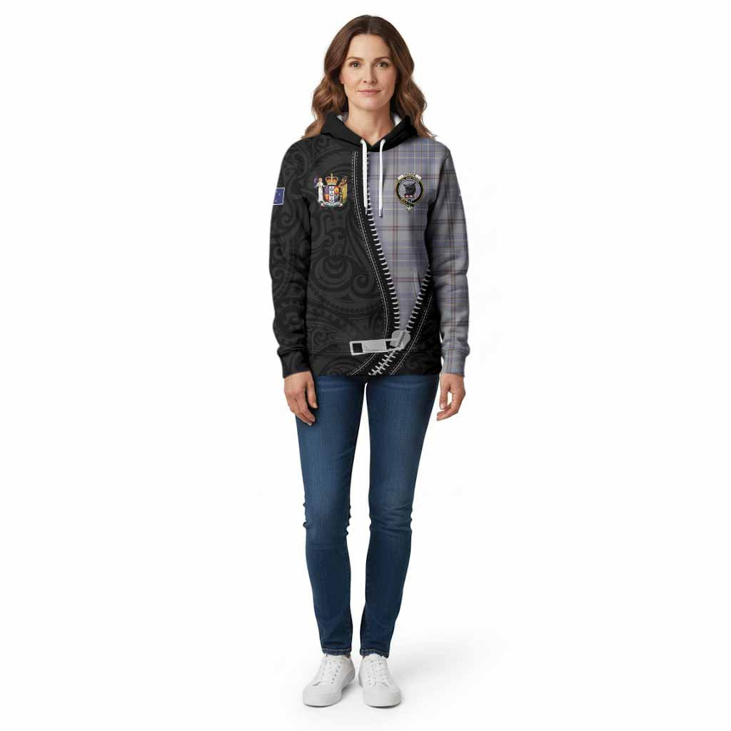 Tweedie Tartan Cotton Hoodie New Zealand Pattern Unique Zipper Stylized