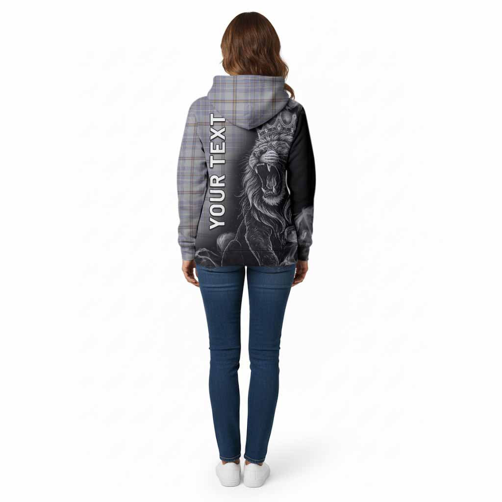 Tweedie Tartan Cotton Hoodie Roaring Lion Heritage
