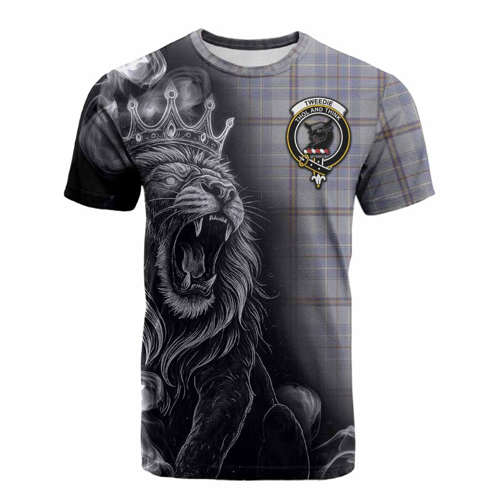 Tweedie Tartan Cotton T-shirt Roaring Lion Heritage
