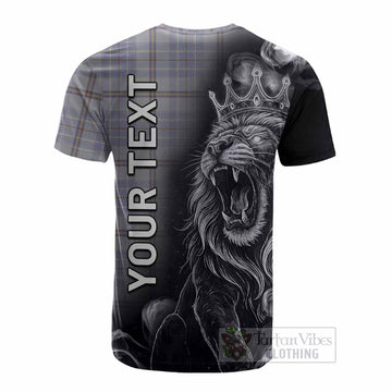 Tweedie Tartan Cotton T-shirt Roaring Lion Heritage