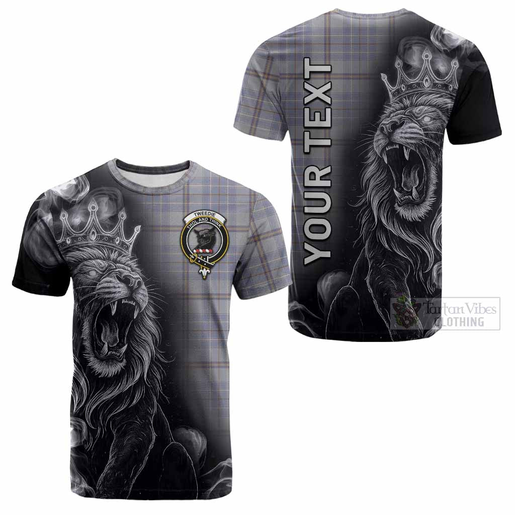 Tweedie Tartan Cotton T-shirt Roaring Lion Heritage