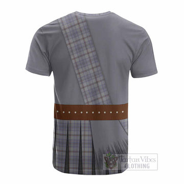 Tweedie Tartan Crest Cotton T-shirt Kilt Costume Style