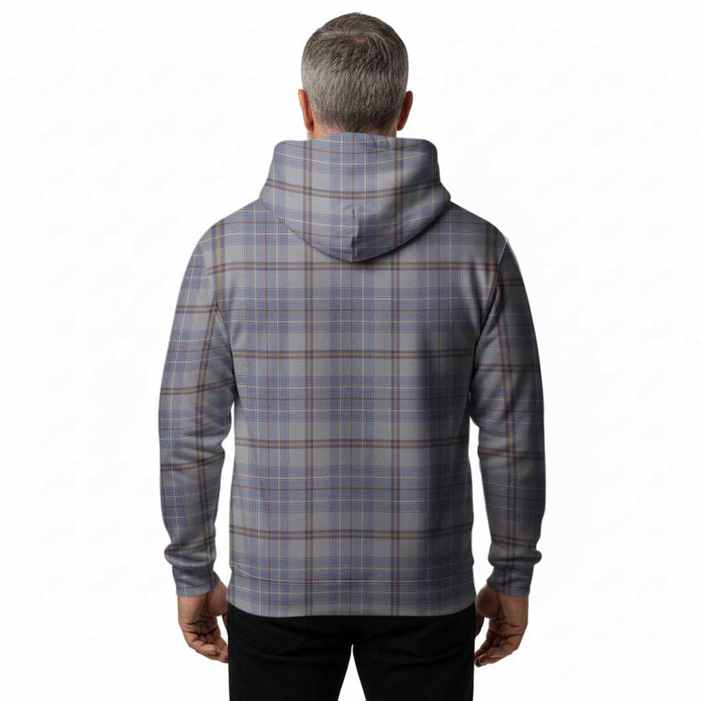 Tweedie Tartan Crest Hoodie Ferocious Lion Style