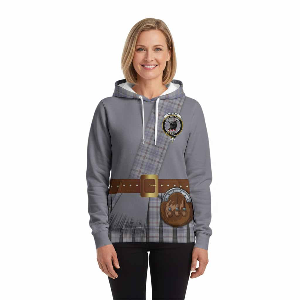 Tweedie Tartan Crest Hoodie Kilt Costume Style