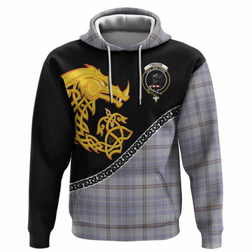 Tweedie Tartan Crest Hoodie Legendary Dragon Knot Half Style