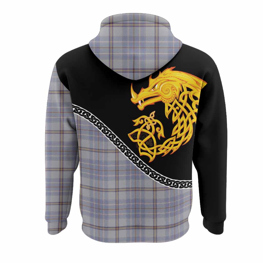 Tweedie Tartan Crest Hoodie Legendary Dragon Knot Half Style