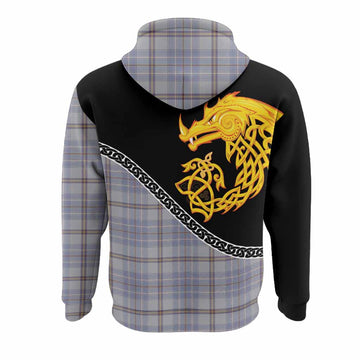 Tweedie Tartan Crest Hoodie Legendary Dragon Knot Half Style