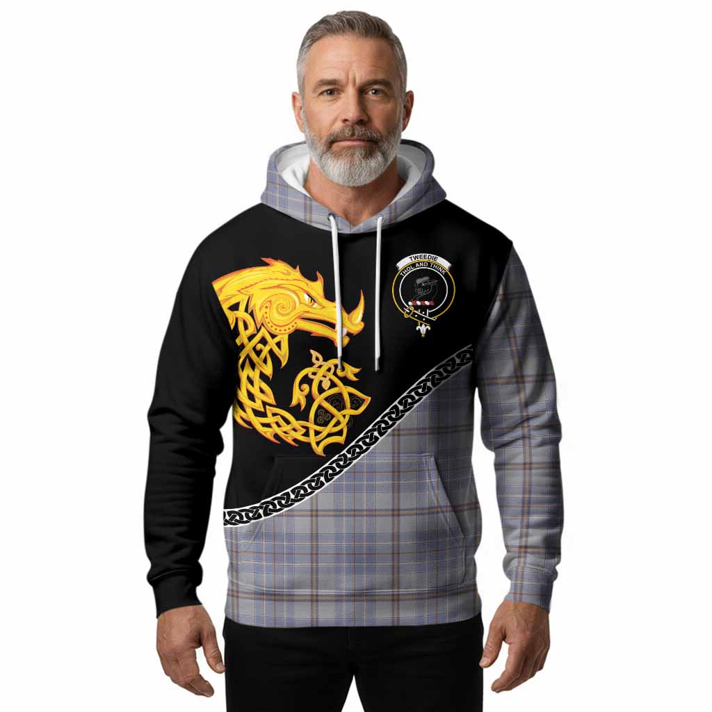 Tweedie Tartan Crest Hoodie Legendary Dragon Knot Half Style