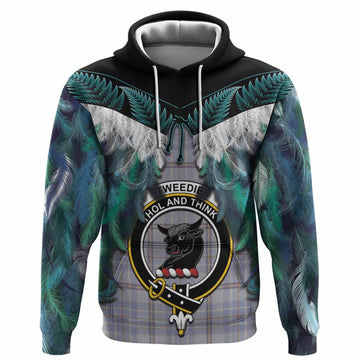 Tweedie Tartan Crest Hoodie New Zealand Maori Korowai Cloak