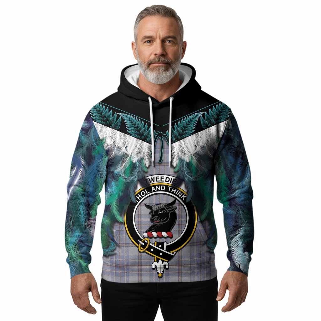 Tweedie Tartan Crest Hoodie New Zealand Maori Korowai Cloak