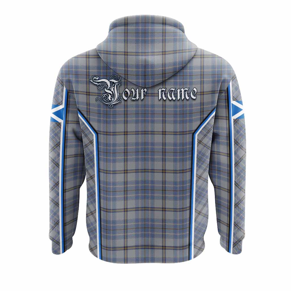 Tweedie Tartan Crest Hoodie Scotland Coat of Arm Flag Style - Tartan Vibes Clothing