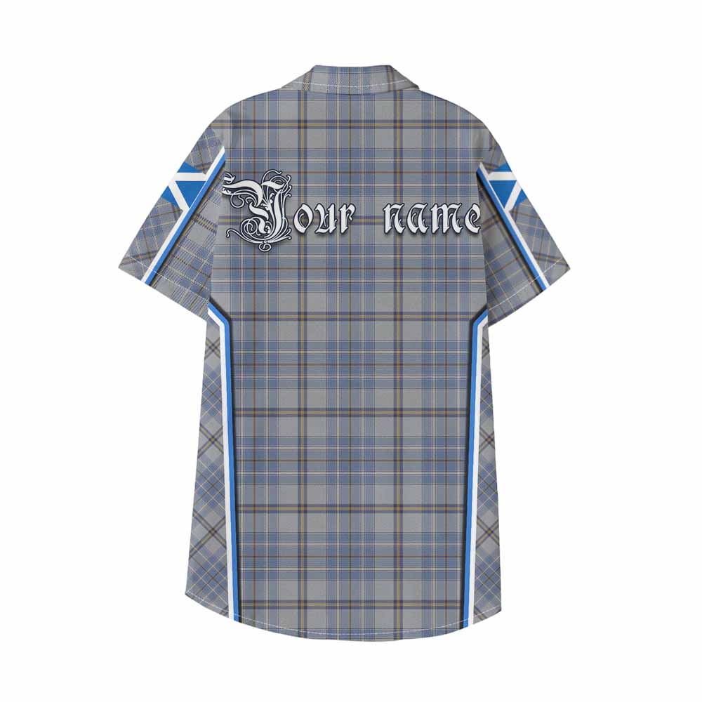Tweedie Tartan Crest Kid Hawaiian Shirt Scotland Coat of Arm Flag Style - Tartan Vibes Clothing