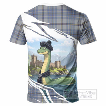 Tweedie Tartan Crest Loch Ness Monster Scottish Heritage Art T-Shirt