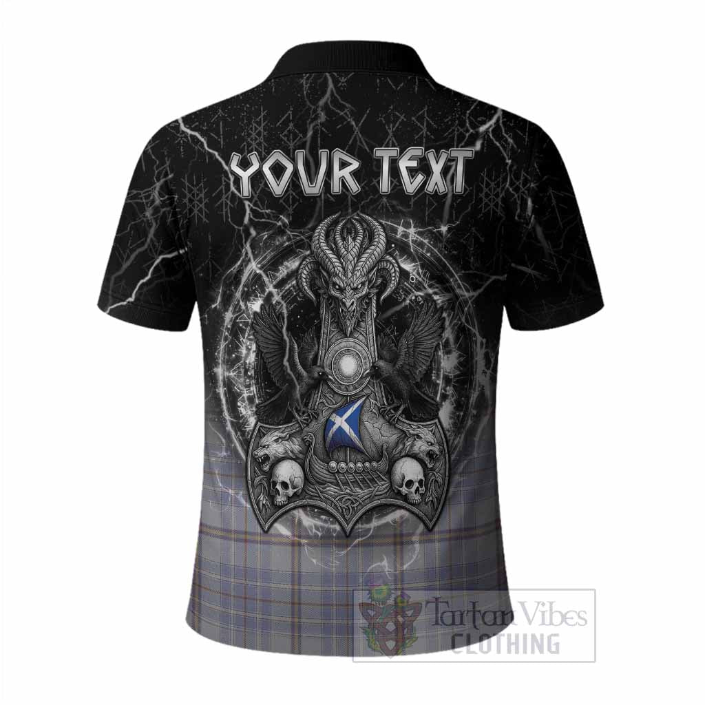 Tweedie Tartan Crest Polo Shirt Celtic Odin's Raven Legacy