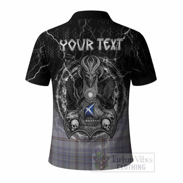 Tweedie Tartan Crest Polo Shirt Celtic Odin's Raven Legacy