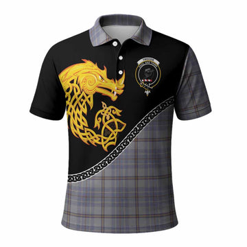 Tweedie Tartan Crest Polo Shirt Legendary Dragon Knot Half Style