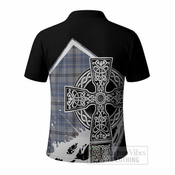 Tweedie Tartan Crest Polo Shirt Scottish Celtic Cross Heritage - Tartan Vibes Clothing