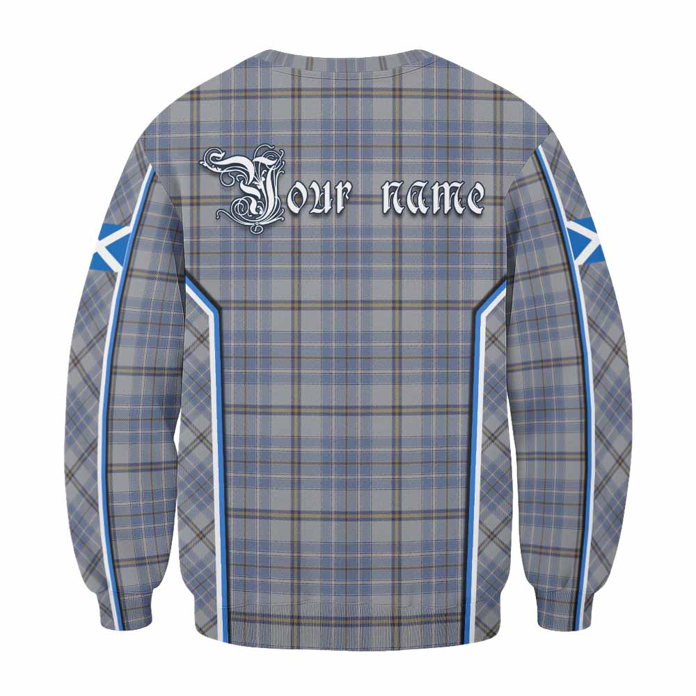 Tweedie Tartan Crest Sweatshirt Scotland Coat of Arm Flag Style - Tartan Vibes Clothing