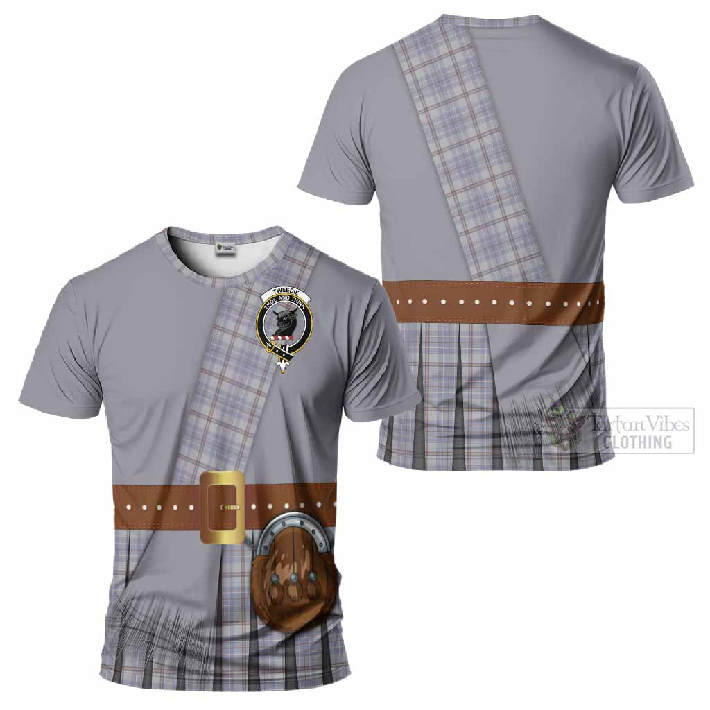 Tweedie Tartan Crest T-Shirt Kilt Costume Style