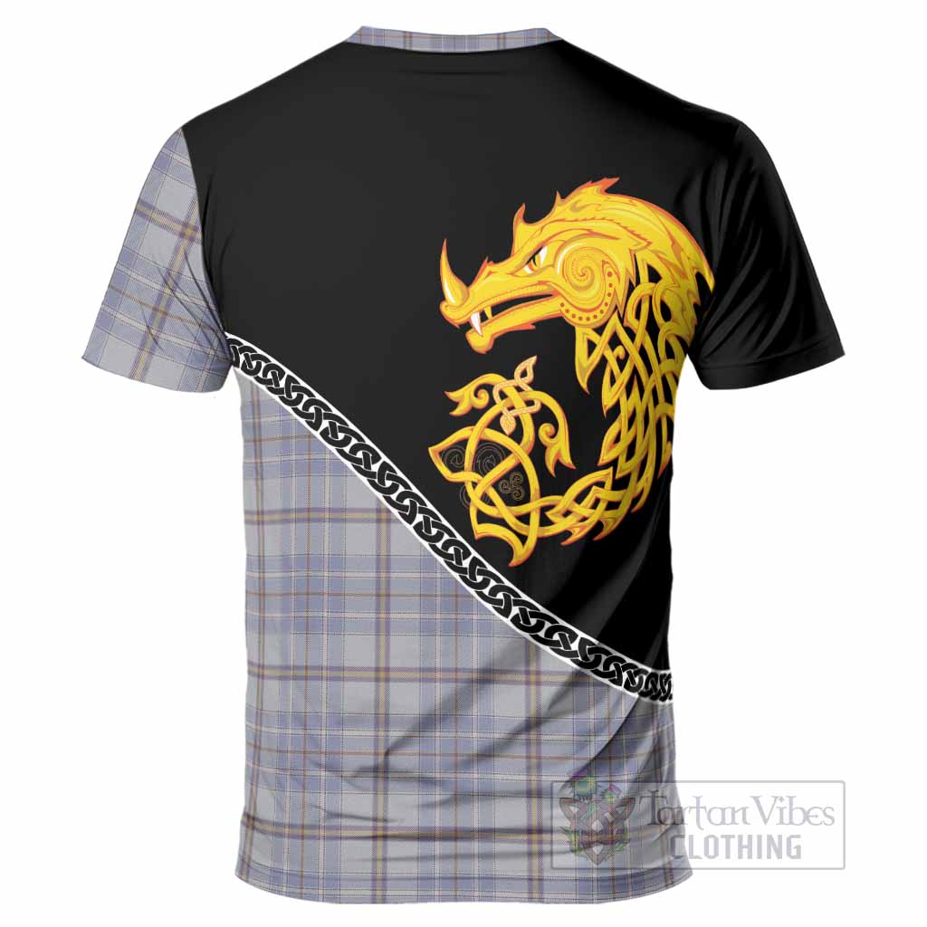 Tweedie Tartan Crest T-Shirt Legendary Dragon Knot Half Style