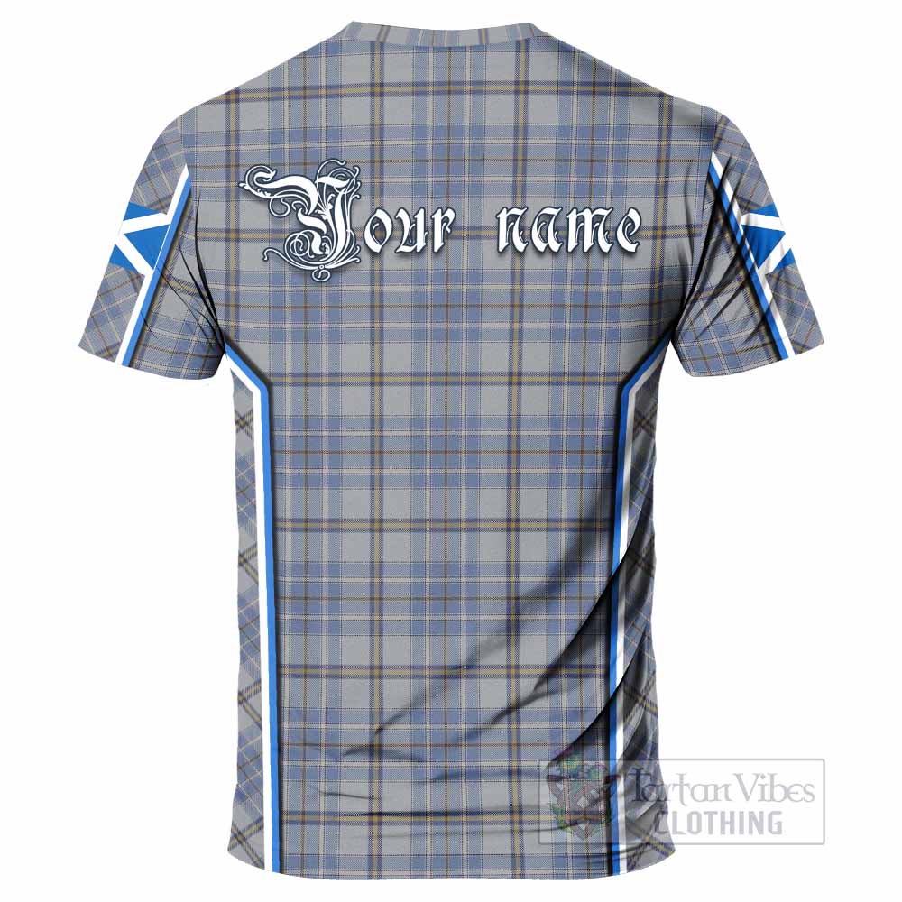 Tweedie Tartan Crest T-shirt Scotland Coat of Arm Flag Style - Tartan Vibes Clothing