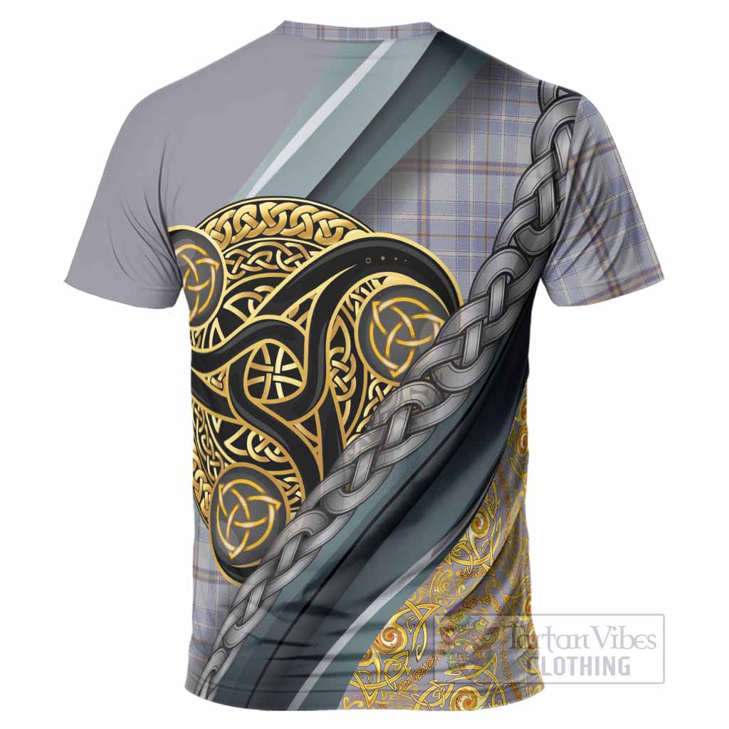 Tweedie Tartan Crest T-Shirt Scottish Triskele Celtic