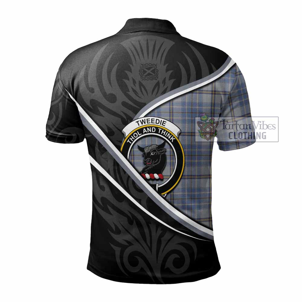 Tweedie Tartan Family Crest Polo Shirt Celtic Scottish Thistle Floral - Tartan Vibes Clothing