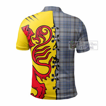 Tweedie Tartan Family Crest Polo Shirt Lion Rampant Honor