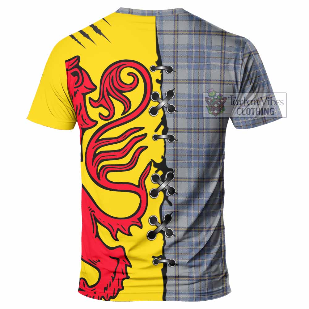 Tweedie Tartan Family Crest T-shirt Lion Rampant Honor - Tartan Vibes Clothing