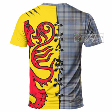 Tweedie Tartan Family Crest T-shirt Lion Rampant Honor - Tartan Vibes Clothing