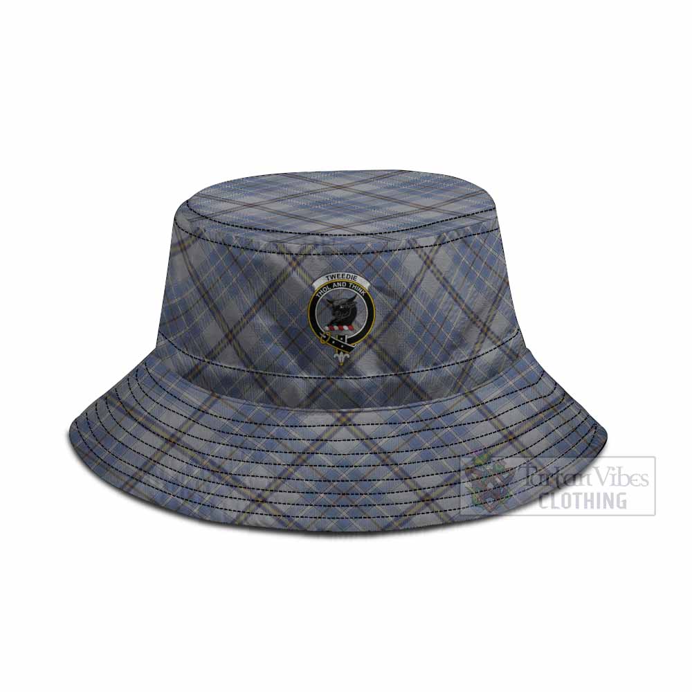 Tweedie Tartan Fishing Hat with Family Crest