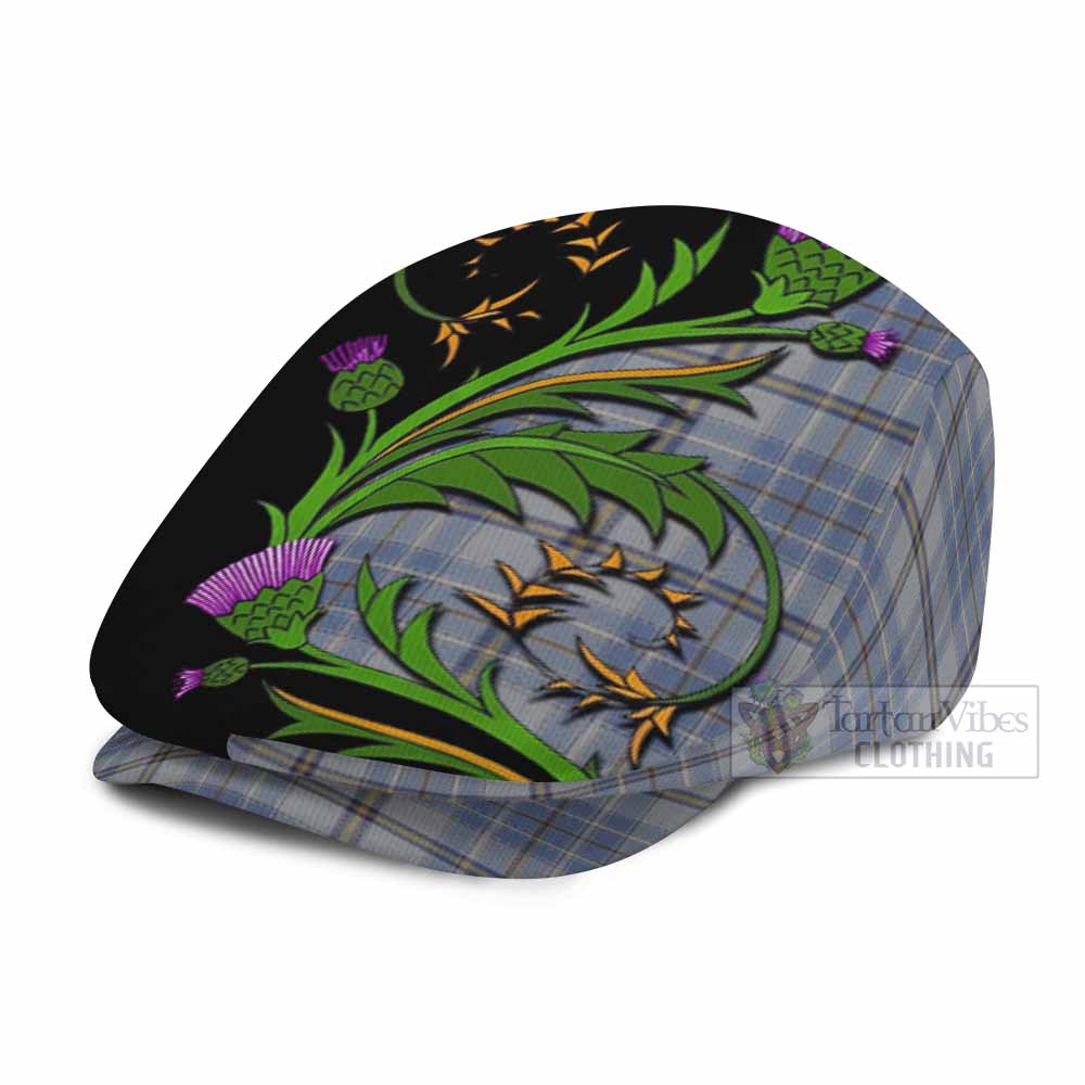Tweedie Tartan Flat Cap, Jeff Cap Scottish Thistle Pride Heritage Art