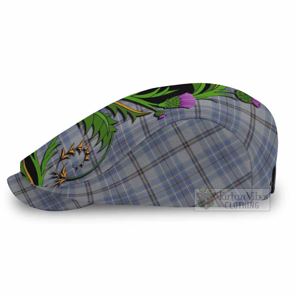 Tweedie Tartan Flat Cap, Jeff Cap Scottish Thistle Pride Heritage Art