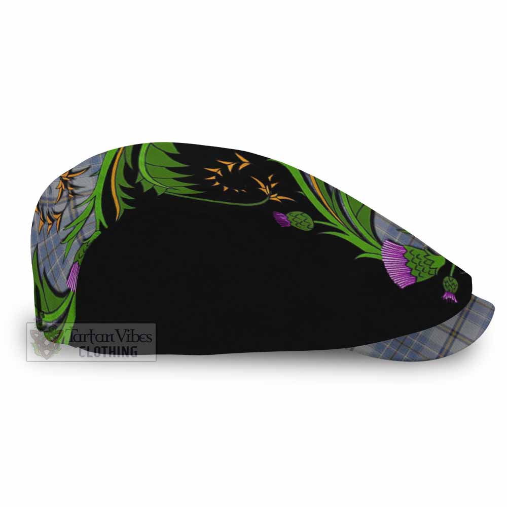 Tweedie Tartan Flat Cap, Jeff Cap Scottish Thistle Pride Heritage Art