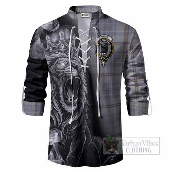 Tweedie Tartan Ghillie Shirt Roaring Lion Heritage