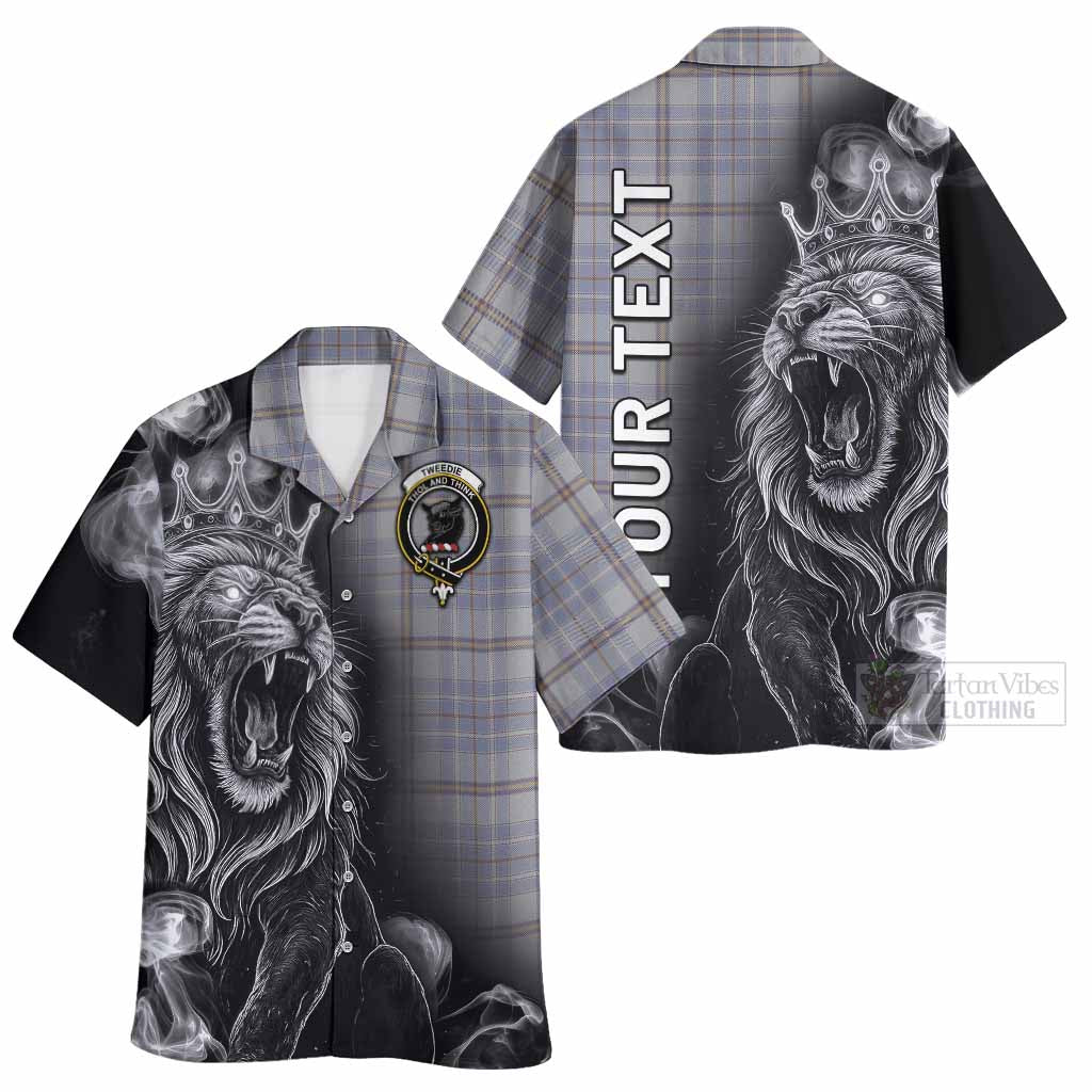 Tweedie Tartan Hawaiian Shirt Roaring Lion Heritage