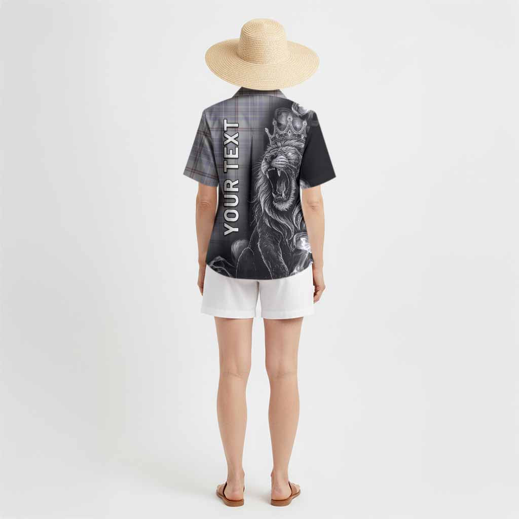Tweedie Tartan Hawaiian Shirt Roaring Lion Heritage