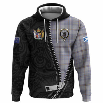 Tweedie Tartan Hoodie New Zealand Pattern Unique Zipper Stylized