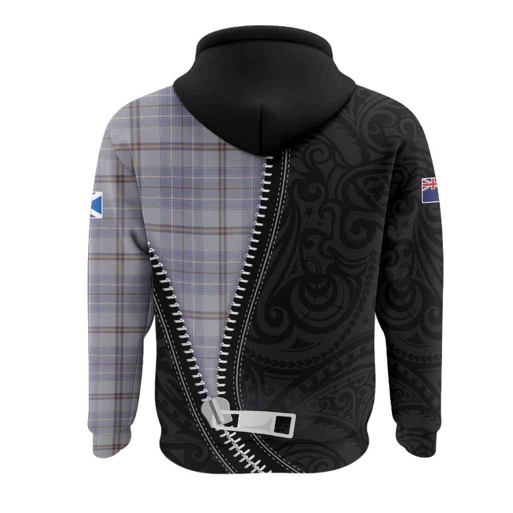 Tweedie Tartan Hoodie New Zealand Pattern Unique Zipper Stylized