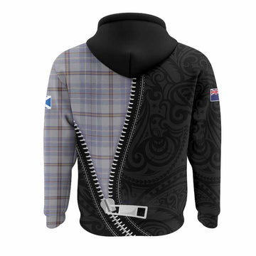 Tweedie Tartan Hoodie New Zealand Pattern Unique Zipper Stylized